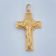 Dije Cruz Cristo 2.65gr / 1 3/4 in / Oro Amarillo 18K &