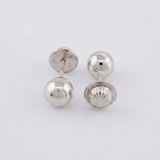 Stud Earrings Bead 0.8gr / 18K Gold &