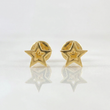 Topos Estrella Silueta 0.6g / in / 7mm Oro Amarillo 18K
