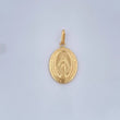 Pendant Virgin Milagrosa 0.85gr / 2.5cm / 18K Yellow Gold &