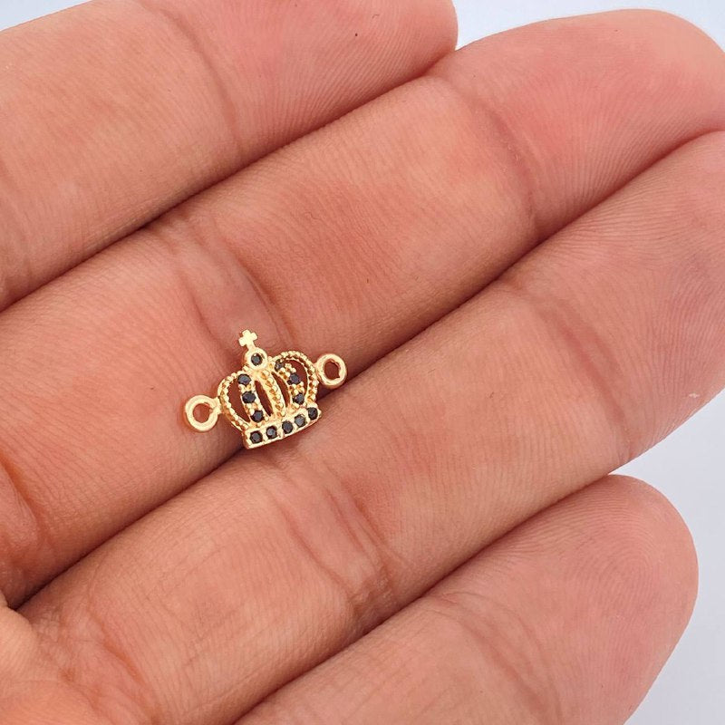 Herraje Corona 0.65gr / 1/2 in / Oro Amarillo 18K &