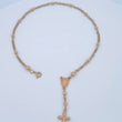 Tobillera Denario 4.05gr / 10 in / Oro Amarillo 18K $