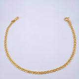 Flat Mariner Bracelet 1.2gr / 7 1/2 in / 18K Gold +3 $
