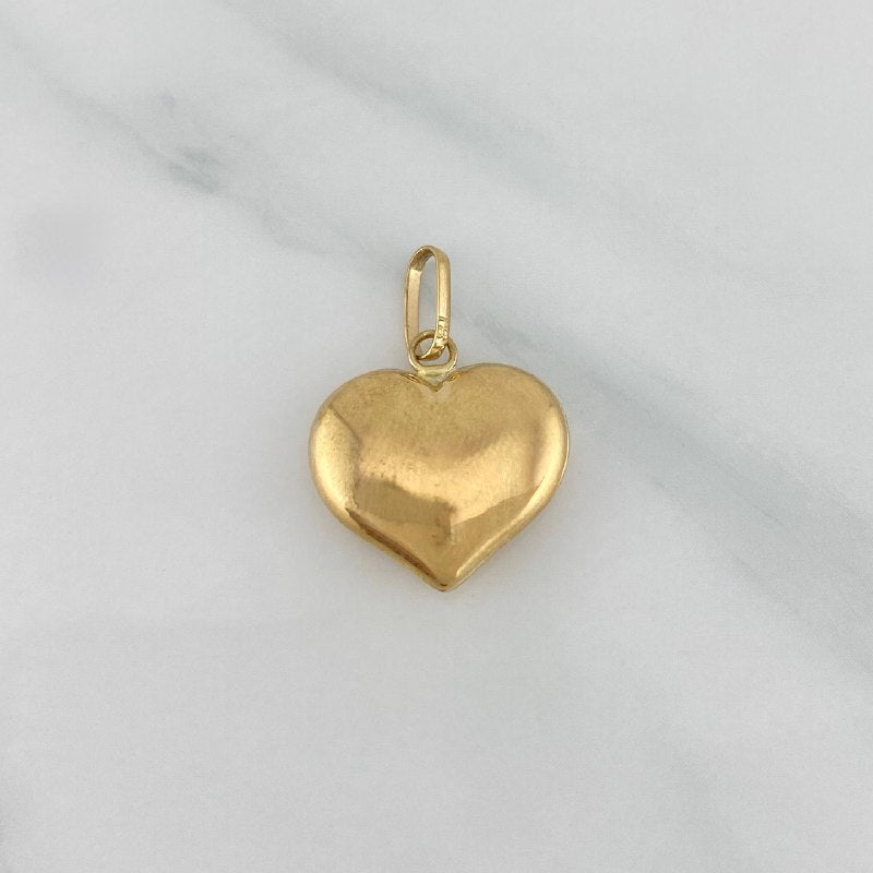 Pendant Heart 1.15 g / 1 in Yellow Gold 18K