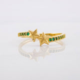 Star Ring 1.4g / T5 1/4 Yellow Gold 18K