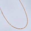 Mirror Flower Chain 0.9gr / 17.8in / 18K Gold +3$