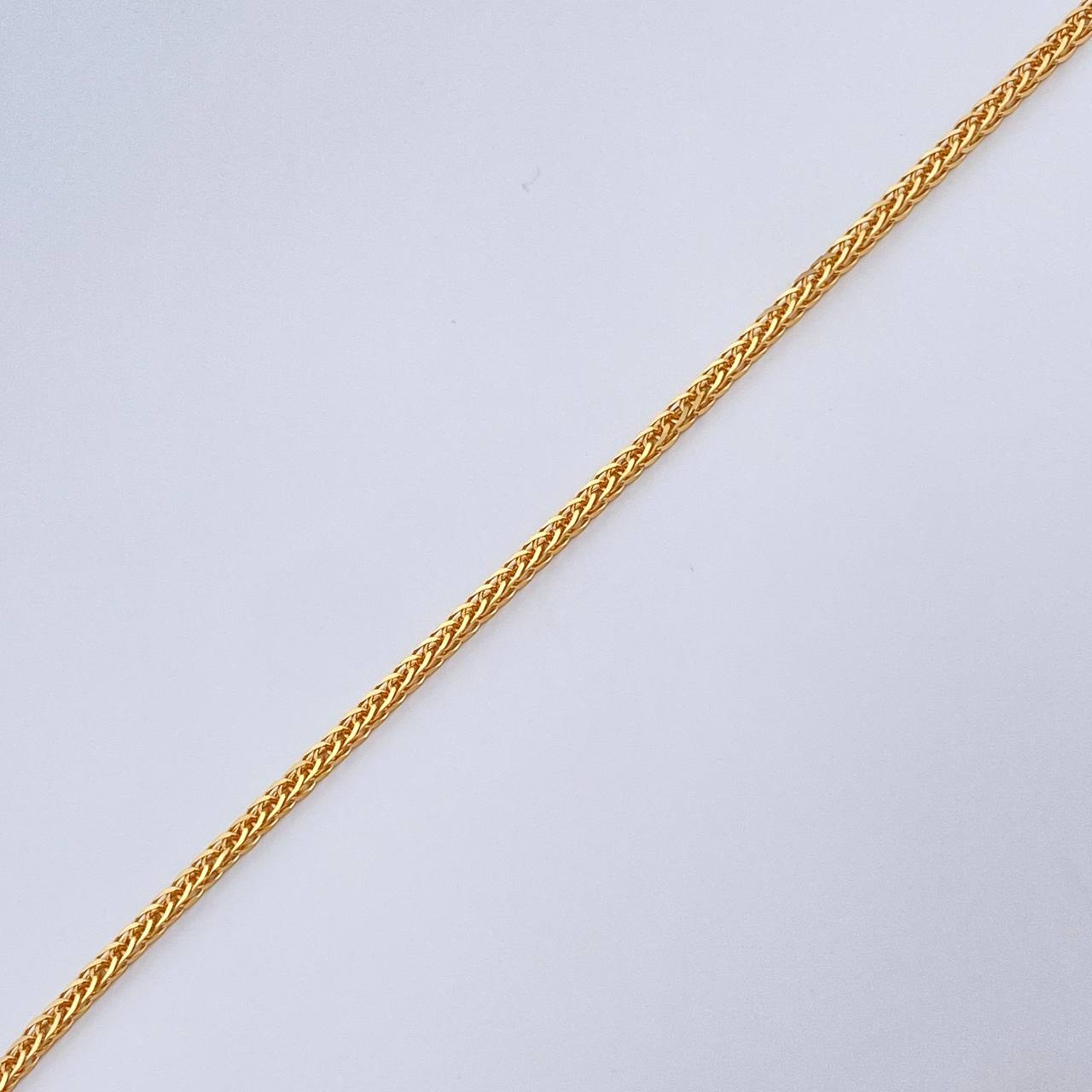 Franco Bracelet 1.6gr / 7.5in / 18K Gold +3 $