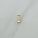 Cardinal Star Piercing 0.55 g / 1/4 in 18K Yellow Gold