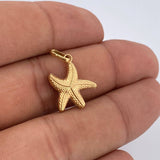 Starfish Pendant 0.9gr / 1in / 18K Gold