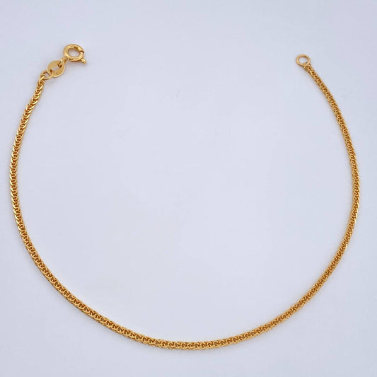 Franco Bracelet 1.65gr / 7.5in / 18K Gold +3 $