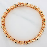 Pulso Tennis 24.35 g / 7 3/4 in / 6.7 mm Oro Amarillo 18K