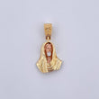 Pendant Christ Face 3.4gr / 2.8cm (1.1in) / 18K Gold &