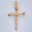 Pendant Nail Cross 4.1gr / 1.8in / 18K Gold $