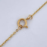 Clover Chain Classic Link 3.5gr / 17 3/4 in / 18K Gold