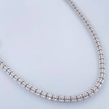 Cadena Ice 19.35gr / 24 1/4 in / Oro Blanco +4 14K Italy $
