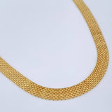 Bismark Chain 10.8gr / 24 1/4 in / 14K Gold +1 Italy $