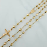 Rosario Virgen Milagrosa 10.55gr / 15 1/2 in / Oro Amarillo 18K %