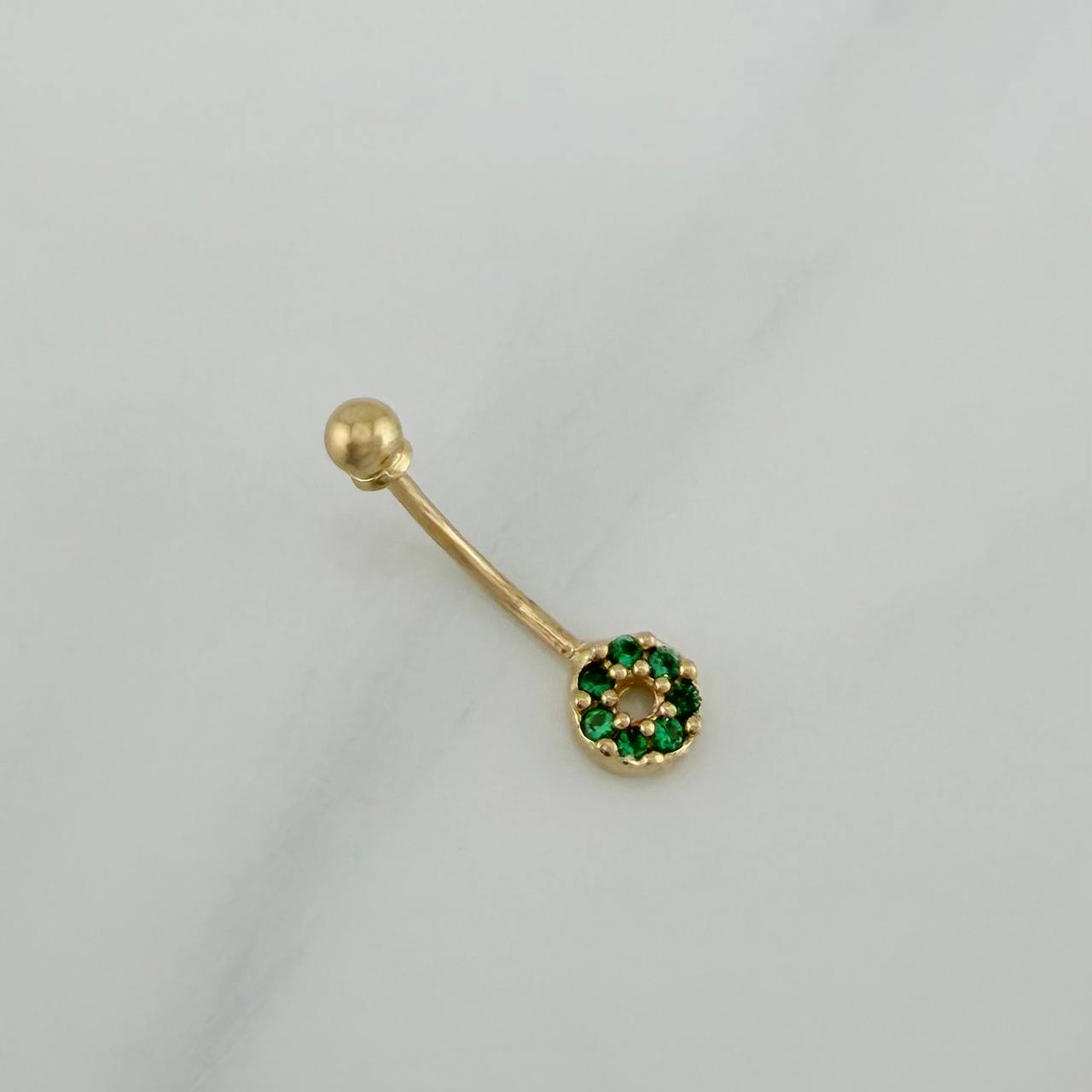 Navel Piercing Circle 0.6 g / 3/4 in 18K Yellow Gold