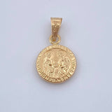 Pendant Holy Family 0.5gr / 0.8in / 18K Gold +0$