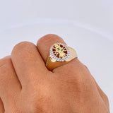 Anillo San Judas 6.75gr / T10 1/2 / Oro 18K $