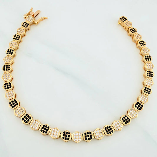 Pulso Panal 16.45 g / 8 in / 5.4 mm Oro Amarillo 18K