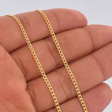 Cuban Links 2gr / 17.7in / 18K Gold +1 $