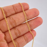 Cadena Escalera 2.6gr / 60cm / Oro Amarillo +3 18K $