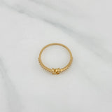 Ring Lv 1.25 g / T7 1/2 Yellow Gold 18K