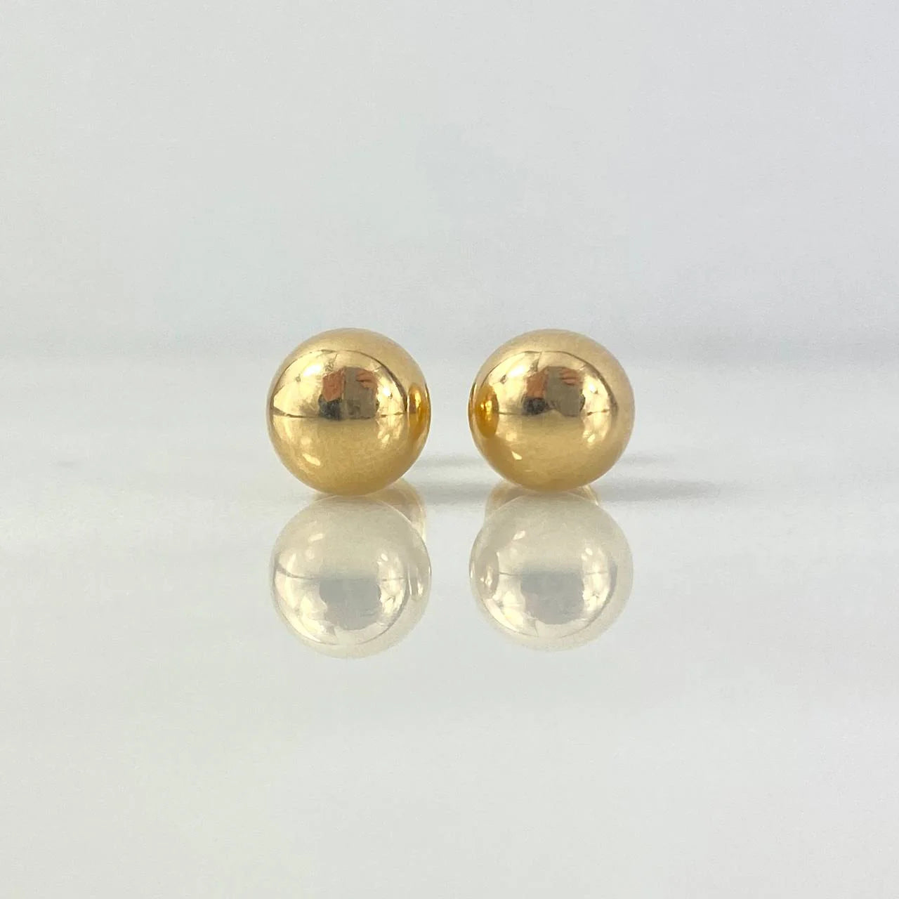 Topos Bola 0.95 g / in / 8 mm Oro Amarillo 18K