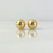 Topos Bola 0.95 g / in / 8 mm Oro Amarillo 18K
