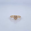 Anillo Copo De Nieve 1.55gr / T4 3/4 / Oro 18K &