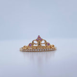 Anillo Tiara Mariposa 1.35gr / T6 3/4 / Oro Amarillo 18K &
