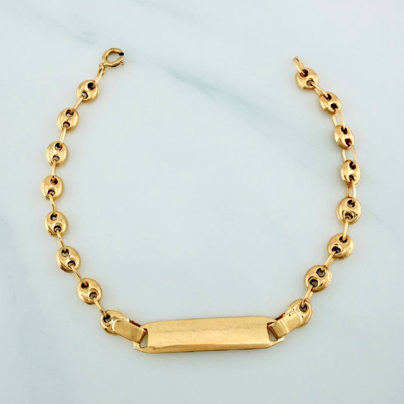 Pulso Bebé Gc Placa 1.5 g / 5 in / 3.3 mm Oro Amarillo 18K