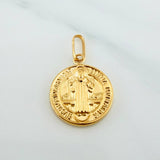Dije San Benito 1.5 g / 1 in Oro Amarillo 18K