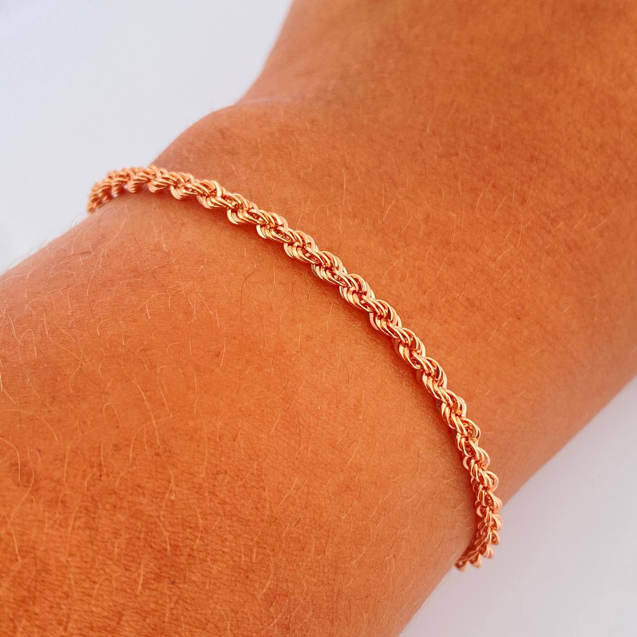 Rope Bracelet 2gr / 7.5in / 18K Gold +3$