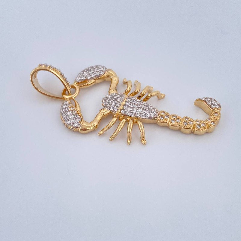 Scorpion Pendant 6.3gr / 1.9in / 18K Gold $