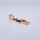 Dije Virgen Guadalupe 3.75gr / 3.5cm / Oro 18K &
