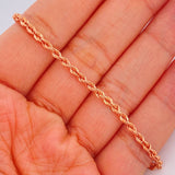 Rope Bracelet 2gr / 7.5in / 18K Gold +3$
