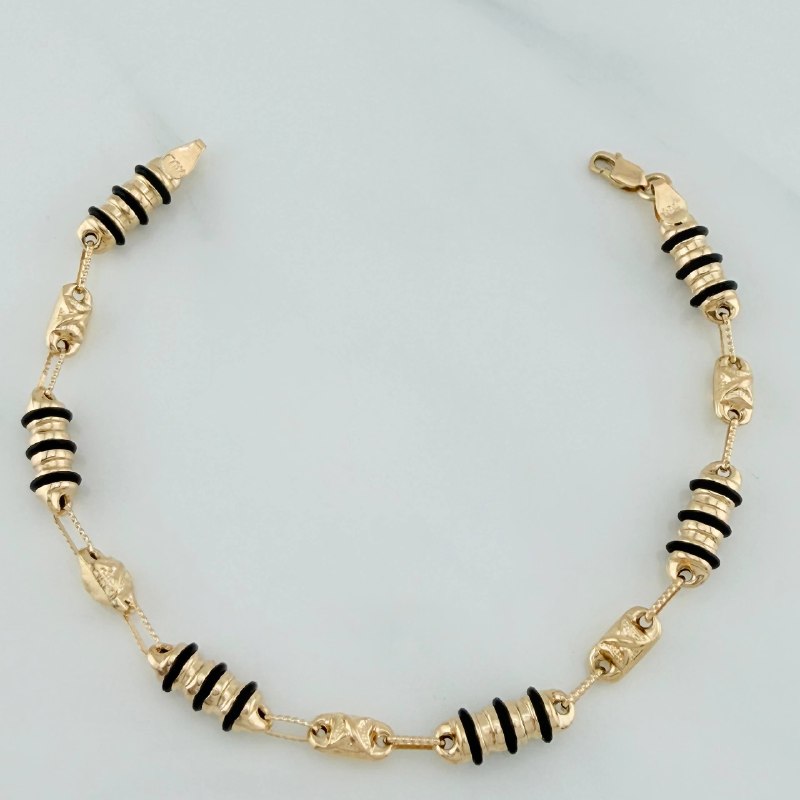 Rustic Bracelet X 5.5 g / 7 3/4 in / 4.8 mm 18K Rose Gold