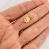 Herraje San Benito 0.35g / 1/2 in Oro Amarillo 18K