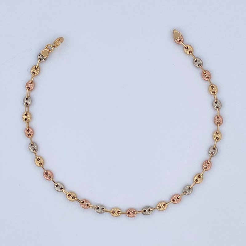 Bracelet GC 2.5gr / 7.3in / 18K Gold &