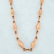 Rustic Link Chain 8.35 g / 20 in / 4 mm 18K Rose Gold
