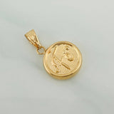 Dije Fe 0.9gr / 3/4 in / Oro Amarillo 18K %