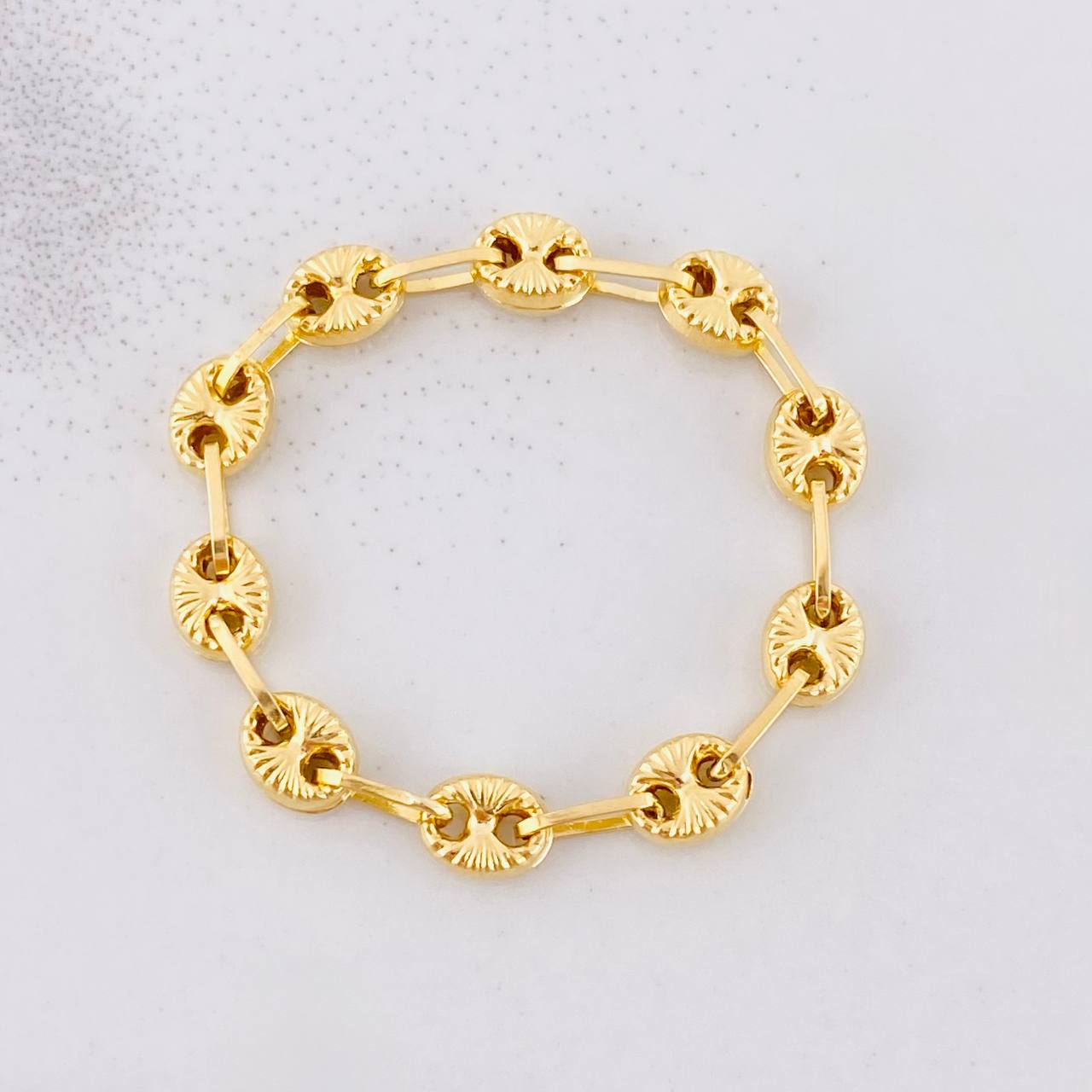 GC Diamond Cut Ring 0.95g / T10 Yellow Gold 18K