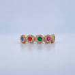 Thick Cuban Link Ring 2gr / Size 6 1/2 / 18K Gold