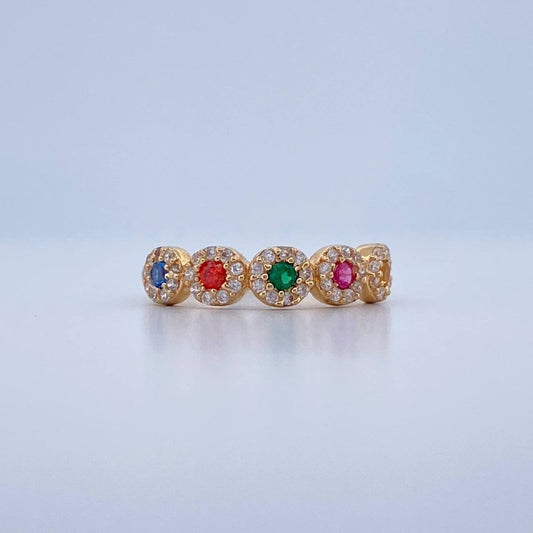 Anillo Churumbela Tupido 2gr / T6 1/2 / Oro Amarillo 18K &