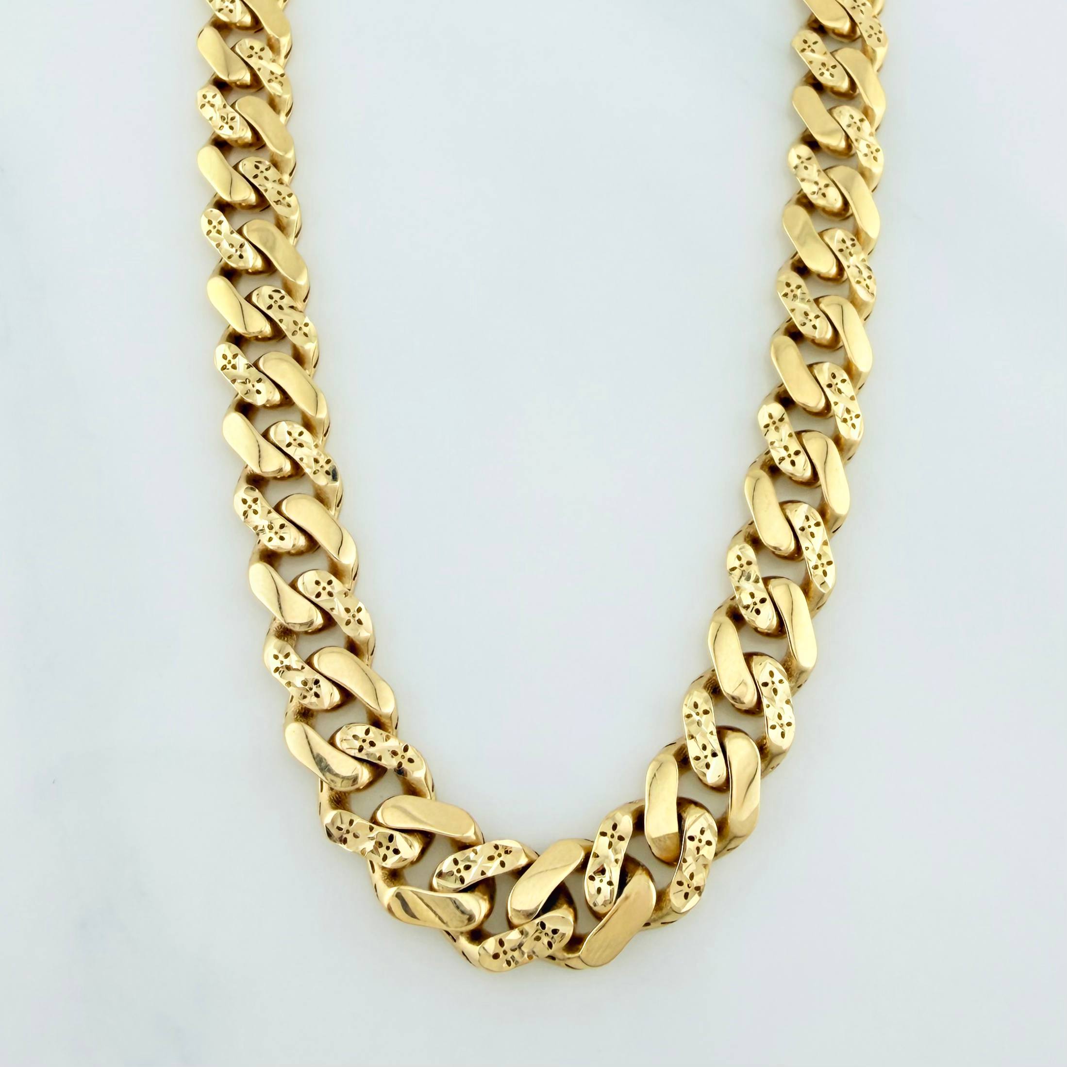 Cuban Links Monaco 24.15 g / 24 1/4 in / 6.3 mm 18K Yellow Gold