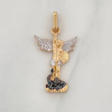 Dije San Miguel Arcangel 1.65 g / 1 in Tres Oros 18K