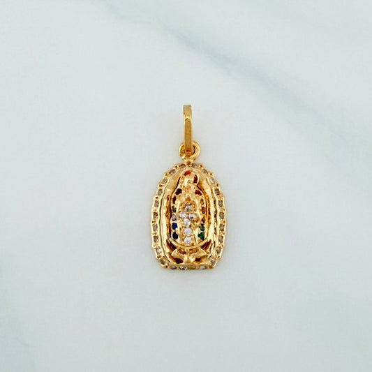 Dije Virgen De Guadalupe 1.9 g / 1 in Oro Amarillo 18K