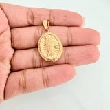 Pendant Virgin of Guadalupe 1.9 g / 1 1/4 in 18K Yellow Gold